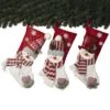 22" Plush Faux Fur Snowman Christmas Stockings -Deals AMS Store 088314 3