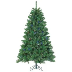 7' Pre-Lit Hudson Cash Pine Artificial Christmas Tree -Deals AMS Store 088584