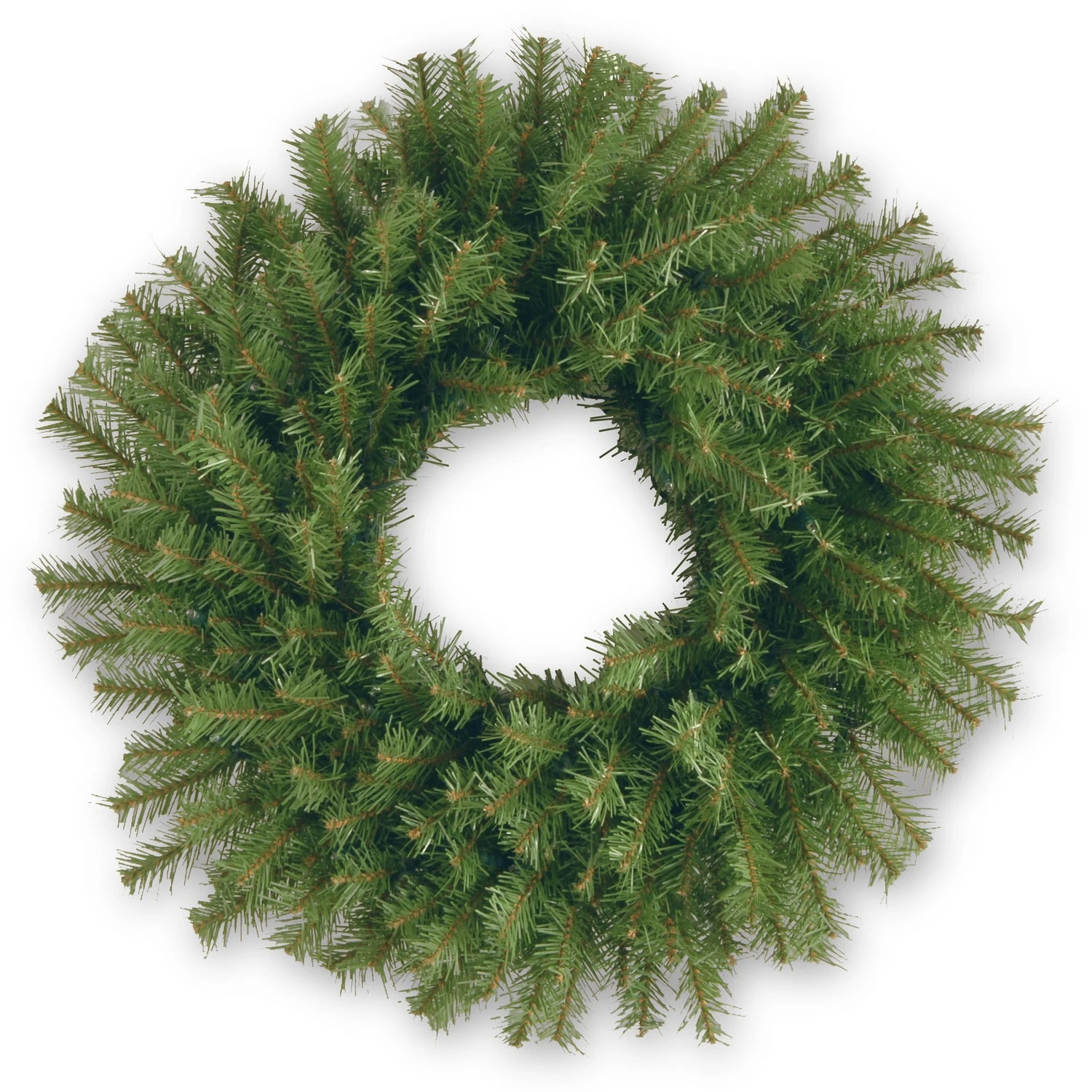 24" Albany Fir Artificial Christmas Wreath 4 24" Albany Fir Artificial Christmas Wreath - Image 2
