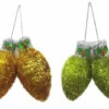 3D 2-Piece Tinsel Christmas Light Bulb Decorations 1 3D 2-Piece Tinsel Christmas Light Bulb Decorations -Deals AMS Store 138208