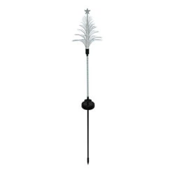 Solar Powered Fiber Optic LED Christmas Tree Garden Stakes -Deals AMS Store 178679 3