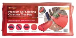 Premium Rolling Christmas Tree Storage Bag For Trees Up To 12ft 7 Premium Rolling Christmas Tree Storage Bag For Trees Up To 12ft -Deals AMS Store 182112