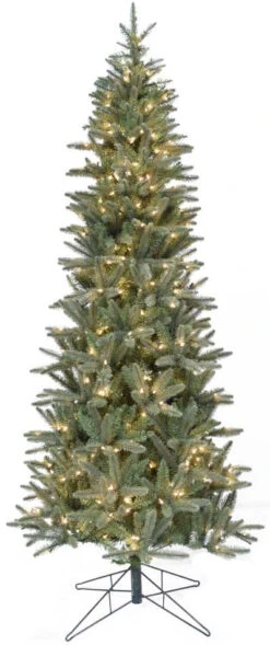 Lakeland Fir Slim Instant Lite Pole Pre-Lit Artificial Christmas Tree