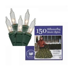 150 Shimmering Net-Style Mesh Christmas Lights -Deals AMS Store 21900c4289a981c67fc70dc20a1ca629