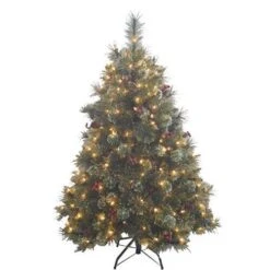 Verona Berry Pre-Lit Artificial Christmas Trees -Deals AMS Store 2300ec29a03973451c5f259985672423