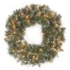Crystal Elegance Pine Pre-Lit Artificial Christmas Wreaths -Deals AMS Store 231831