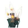 Set Of 10 C7 Flicker Flame Indoor Christmas Lights -Deals AMS Store 347808
