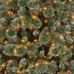 Crystal Elegance Pine Dual Color LED PowerConnect™ Pre-Lit Artificial Christmas Tree -Deals AMS Store 75a86524353771205a1719a4f0070c66