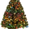 4' Fiber Optic Fireworks Artificial Christmas Tree With Glittered Ball Ornaments 2 4' Fiber Optic Fireworks Artificial Christmas Tree With Glittered Ball Ornaments -Deals AMS Store 766036