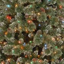 Crystal Elegance Pine Dual Color LED PowerConnect™ Pre-Lit Artificial Christmas Tree -Deals AMS Store 93443f560ca45e405beccaee6642b060