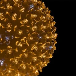 8" Twinkling LED Sphere Christmas Ornament With 9 Light Functions -Deals AMS Store 988825 8