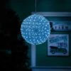 8" Twinkling LED Sphere Christmas Ornament With 9 Light Functions -Deals AMS Store 988828 2