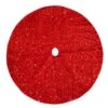 48" Red Sequin Christmas Tree Skirt 1 48" Red Sequin Christmas Tree Skirt -Deals AMS Store 989 087 T51711