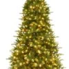 7.5' Franklin Spruce Power Pole Artificial Christmas Tree With Color-Changing LED Lights -Deals AMS Store 989065