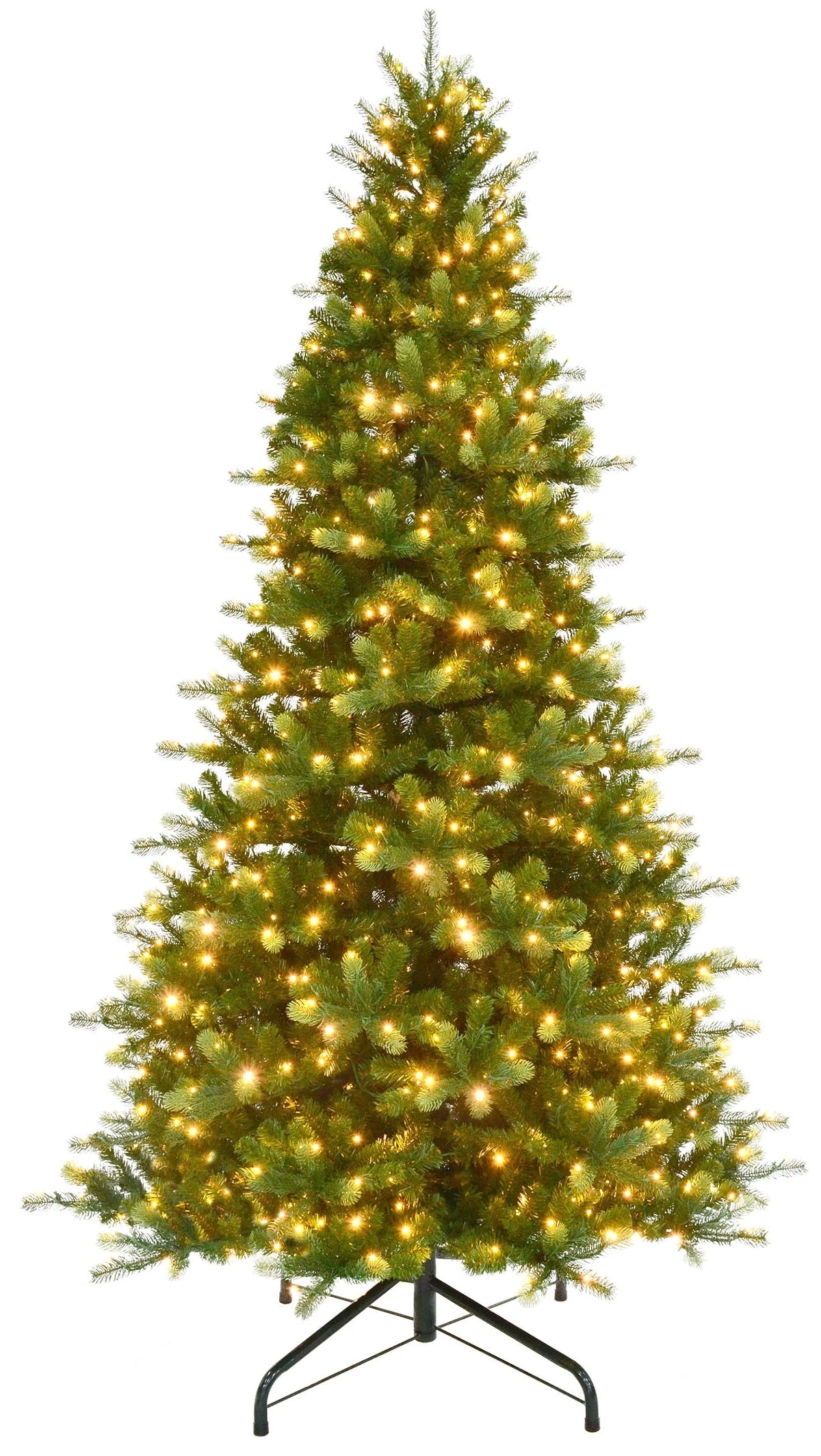 7.5' Franklin Spruce Power Pole Artificial Christmas Tree With Color-Changing LED Lights 3 7.5' Franklin Spruce Power Pole Artificial Christmas Tree With Color-Changing LED Lights