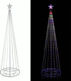8.83' Tower Christmas Tree With Multi-Functional LED Lights -Deals AMS Store 989175 2
