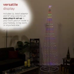 8.83' Tower Christmas Tree With Multi-Functional LED Lights -Deals AMS Store 989175 6