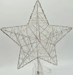 12" Pre-Lit Wire Wrapped Star Christmas Tree Topper -Deals AMS Store 989784 4