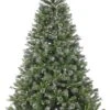 7.5' Ashford Pine Artificial Christmas Tree With Warm White LED Lights -Deals AMS Store 991019