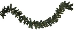 9' Tiffany Christmas Garland Pre-Lit With 50 Warm White Lights 9 9' Tiffany Christmas Garland Pre-Lit With 50 Warm White Lights -Deals AMS Store 993085 3