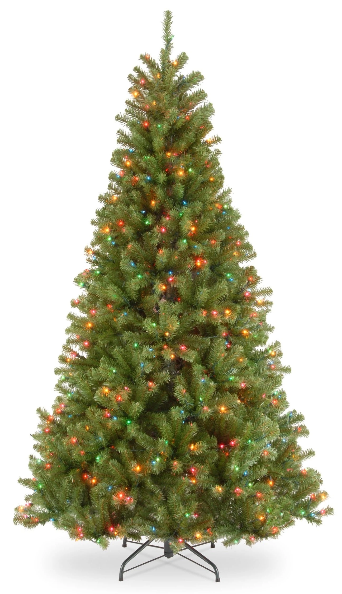 7.5' Slim Devon Fir Pre-Lit Artificial Christmas Tree 6 7.5' Slim Devon Fir Pre-Lit Artificial Christmas Tree - Image 4