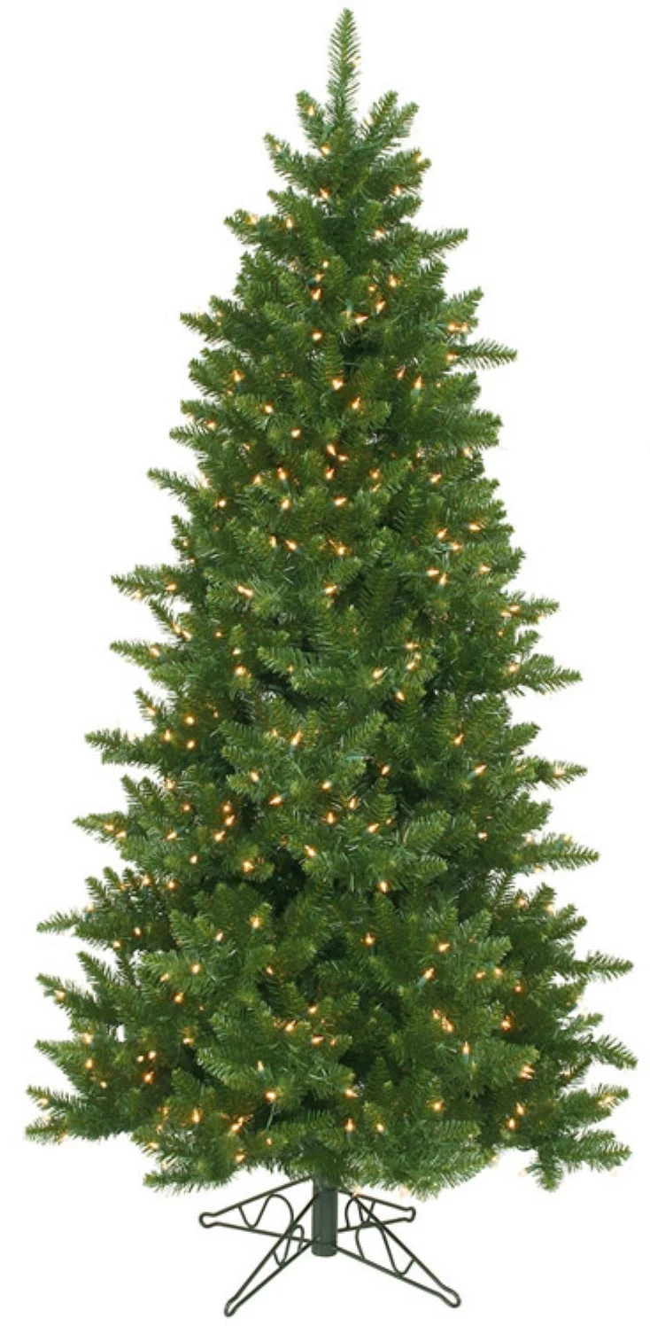 10' Narrow New Carrington Instant Lite Pole Pre-Lit Artificial Christmas Tree 4 10' Narrow New Carrington Instant Lite Pole Pre-Lit Artificial Christmas Tree - Image 2