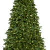 9' Narrow New Carrington Instant Lite Pole Pre-Lit Artificial Christmas Tree -Deals AMS Store 993099