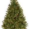 4.5' New Carrington Instant Lite Pole Pre-Lit Artificial Christmas Tree -Deals AMS Store 993120 3