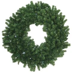 48" Pre-Lit Tiffany Artificial Christmas Wreath -Deals AMS Store 993129