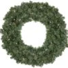 36" Canadian Pine Pre-Lit Artificial Christmas Wreath -Deals AMS Store 993139 2