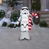 3.5' Airblown® Star Wars Stormtrooper Holding Candy Cane Christmas Inflatable -Deals AMS Store 993477