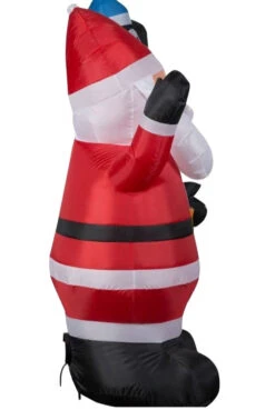 4.4' Airblown® Santa And Merry Christmas Sign Scene Inflatable Christmas Decoration -Deals AMS Store 993507 2