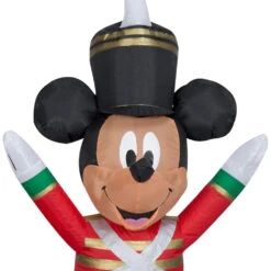 4.5' Airblown® Mickey Mouse And Minnie Mouse As Toy Soldiers Christmas Inflatable 11 4.5' Airblown® Mickey Mouse And Minnie Mouse As Toy Soldiers Christmas Inflatable -Deals AMS Store 993509 3