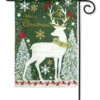 Decorative "Merry Christmas" Reindeer Garden Flag -Deals AMS Store 994223
