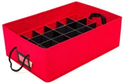 48-Pack Two Tray Christmas Ornament Storage Box -Deals AMS Store 995395 5