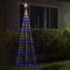 Pre-Lit Artificial Christmas Tree Sculpture With Multi-Colored LED Lights -Deals AMS Store 995930 10
