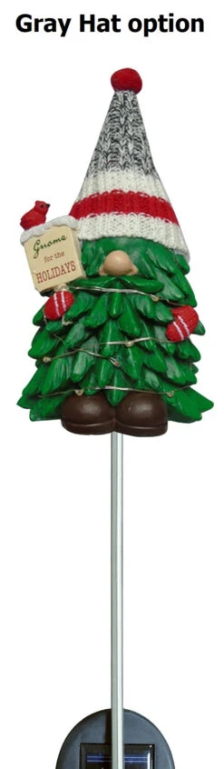 (1) Solar Powered Christmas Tree Gnome Garden Stake -Deals AMS Store 995933 4 638898a6 ae03 48f5 91d9 6b26f23bacf4
