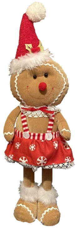 20" Christmas Plush Gingerbread Figurine Decoration -Deals AMS Store 996988 5