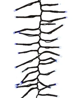 768 LED Twinkling Cluster Rice Christmas Lights On A Reel -Deals AMS Store LED 3MCR768 GBWF closeup