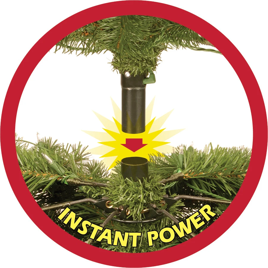 Colorado Fir 6.5' Dual Color PowerConnect™ Pre-Lit Artificial Christmas Tree 8 Colorado Fir 6.5' Dual Color PowerConnect™ Pre-Lit Artificial Christmas Tree - Image 6