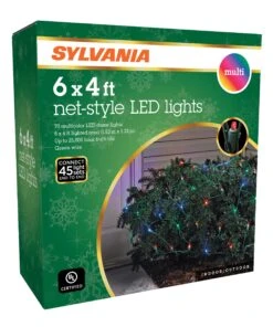 4' X 6' Dome Net Style LED Shrub Christmas Lights -Deals AMS Store V47846 57KH 3D