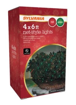 6' X 4' Holiday Wonderland Tangle-Free Net-Style Christmas Lights -Deals AMS Store V48955 57KH 3D