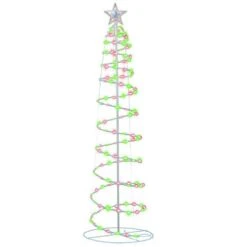 6' Spiral Lighted Christmas Trees -Deals AMS Store christmas 6 spiral lighted christmas trees 3
