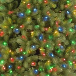 Colorado Fir Narrow Dual Color LED PowerConnect™ Pre-Lit Artificial Christmas Tree -Deals AMS Store christmas colorado fir narrow dual color led powerconnect pre lit artificial christmas tree 3